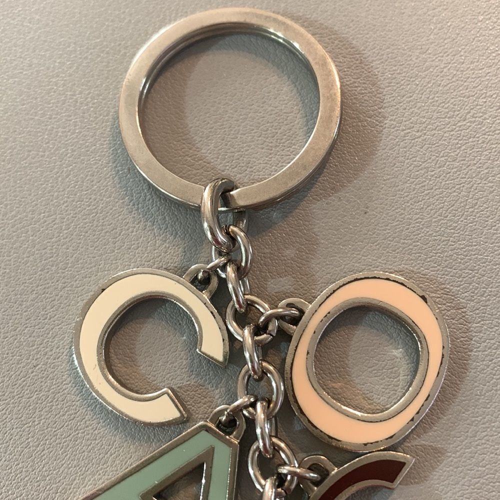 Coach Initial Keychain  - Picture 3 of 3